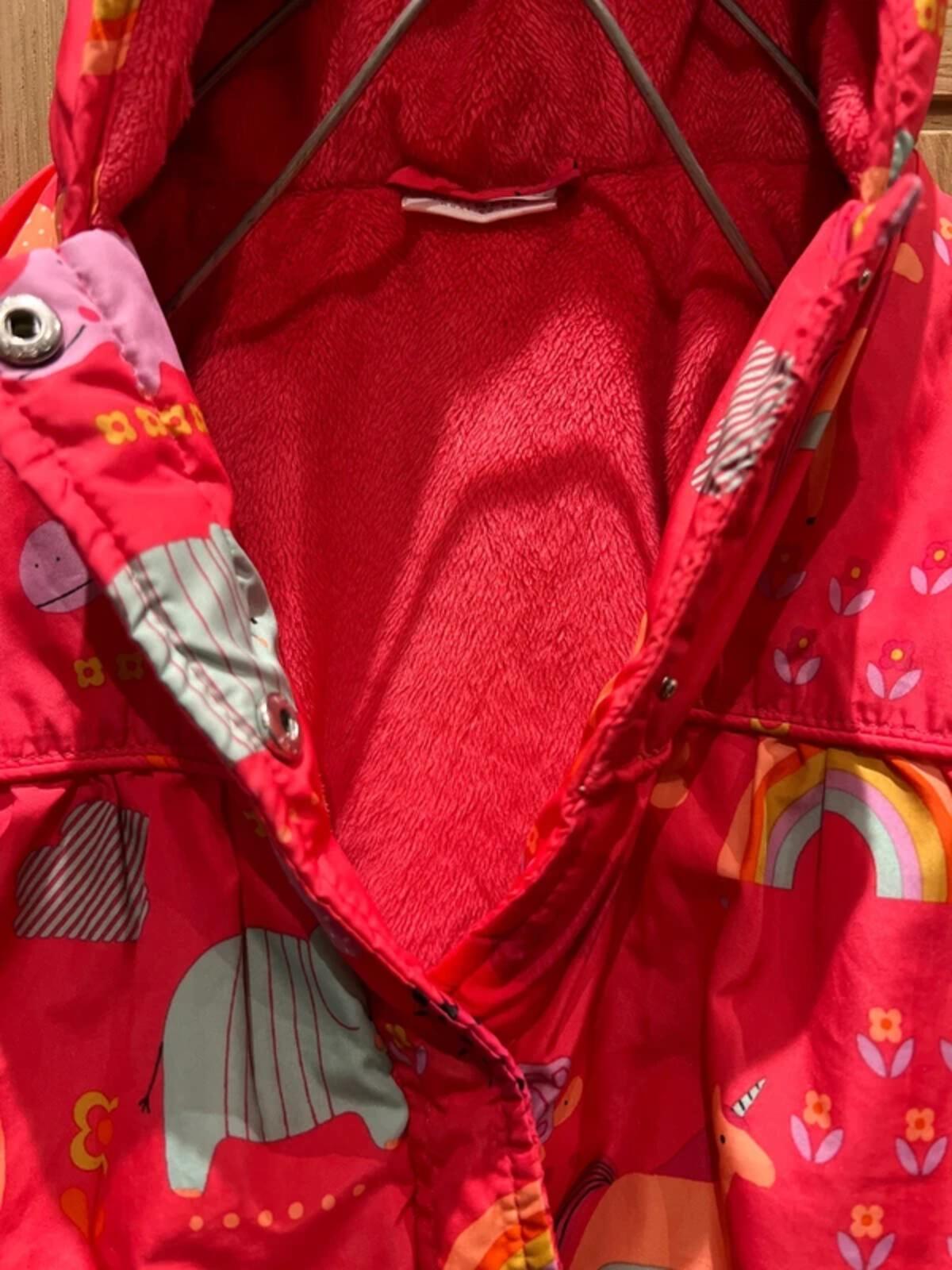 NEXT Baby Pink Hooded Jacket Coat 3-6m
