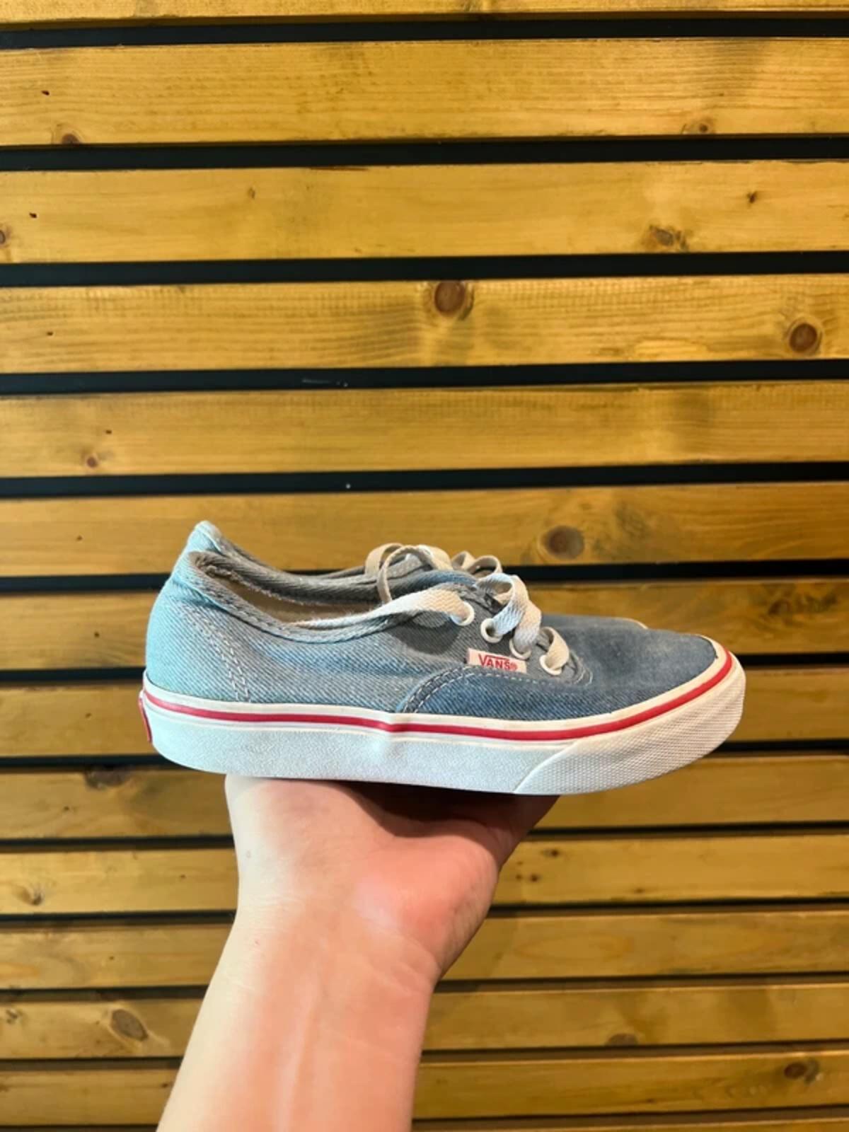 VANS Denim Blue Old Skool Trainers UK1
