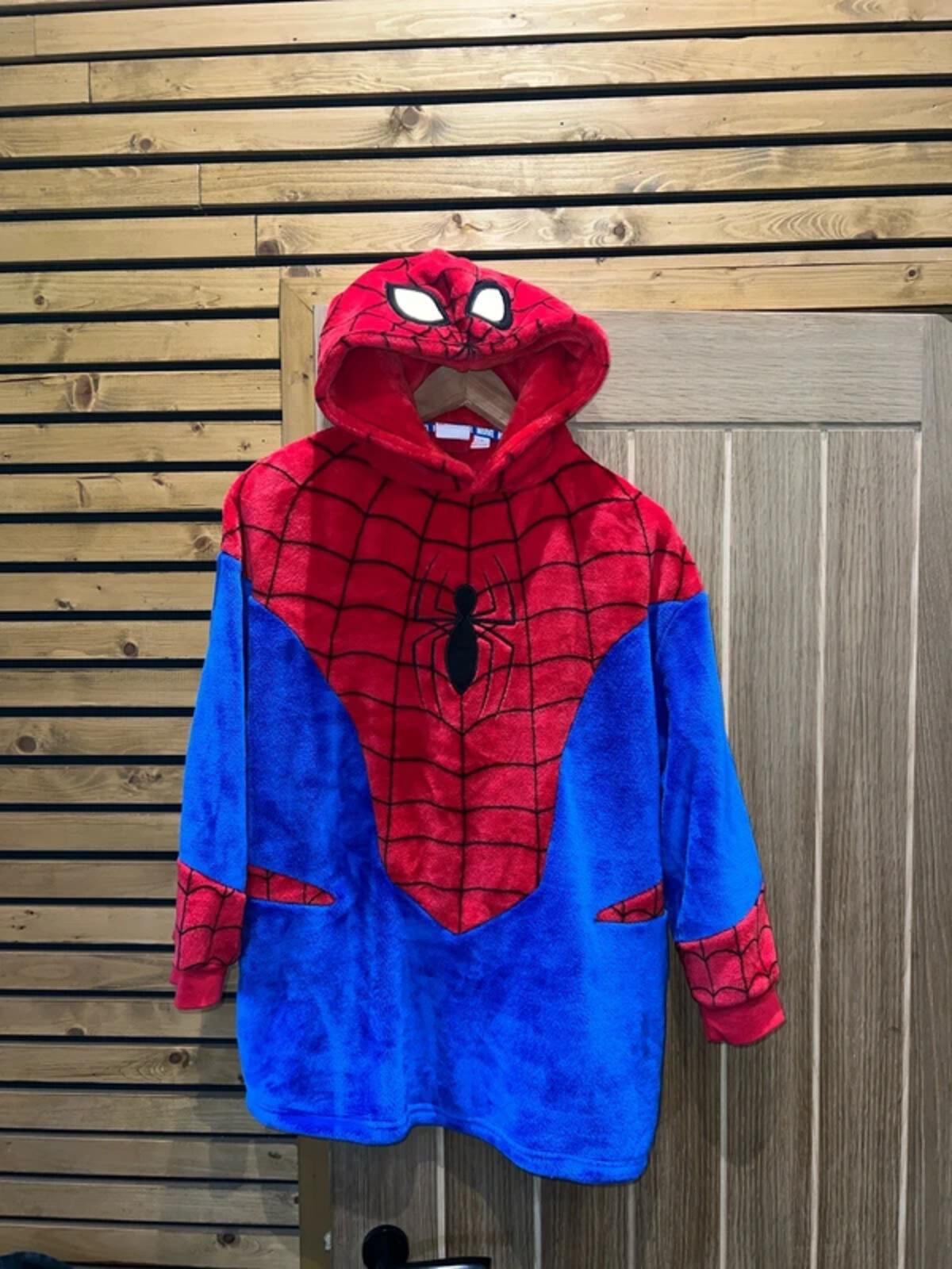 Marvel Spiderman Blanket Hoodie S/M