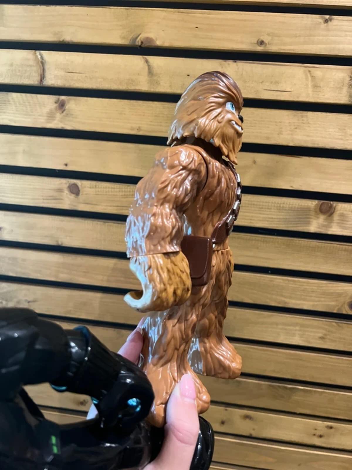 Star Wars Chewbacca & Darth Vadar Figurine Bundle (2)