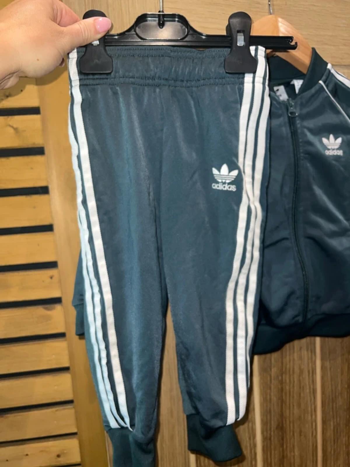 Adidas Originals Adicolour SST Dark Green Tracksuit 18-24m
