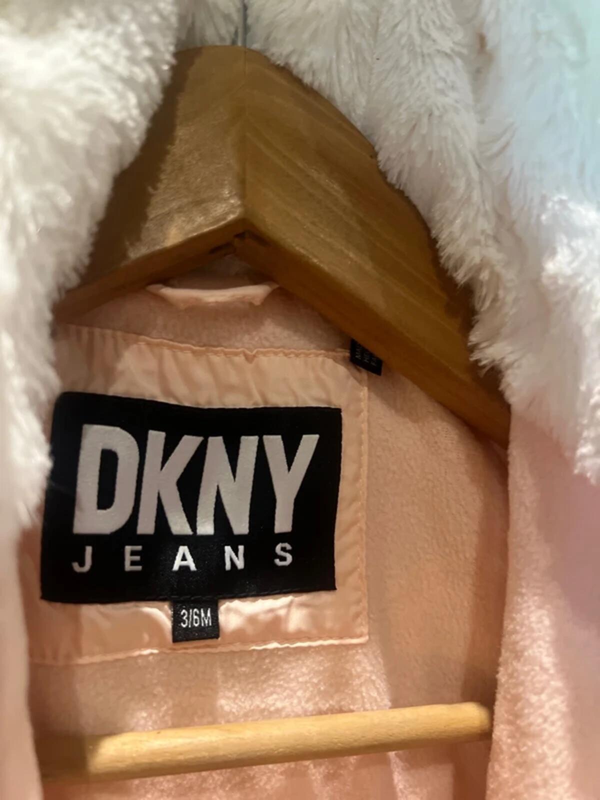 DKNY Jeans Baby Pink Pramsuit 3-6m