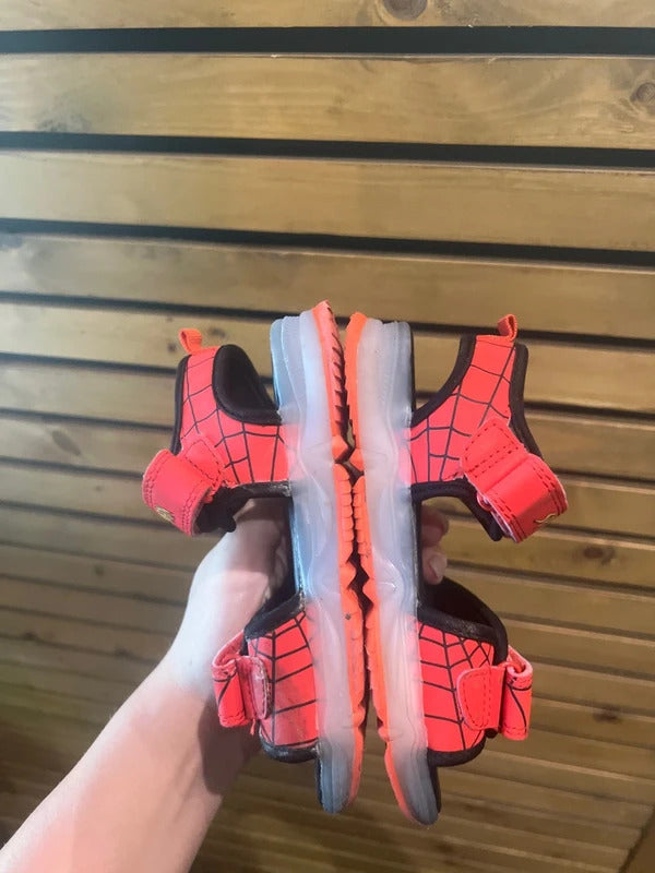 Spiderman Marvel Red Light Up Sandals UK11