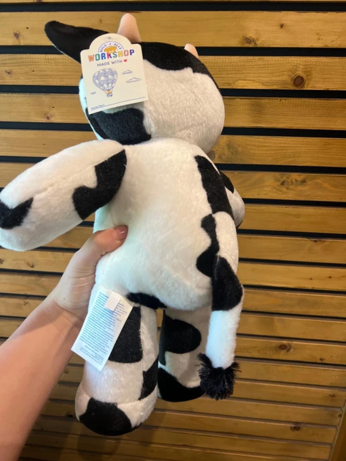 Build A Bear Cuddly Cow Soft Plush Toy NEW