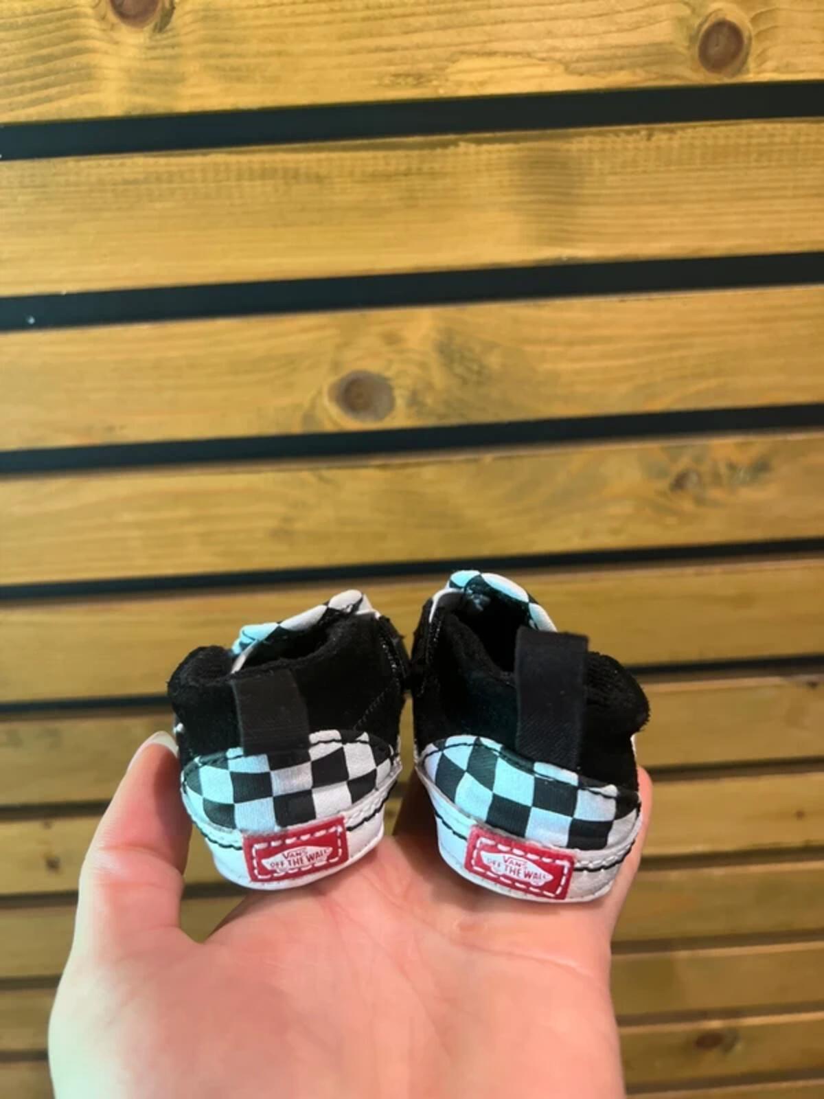 Vans Baby Checkerboard Crib Shoes UK1.5