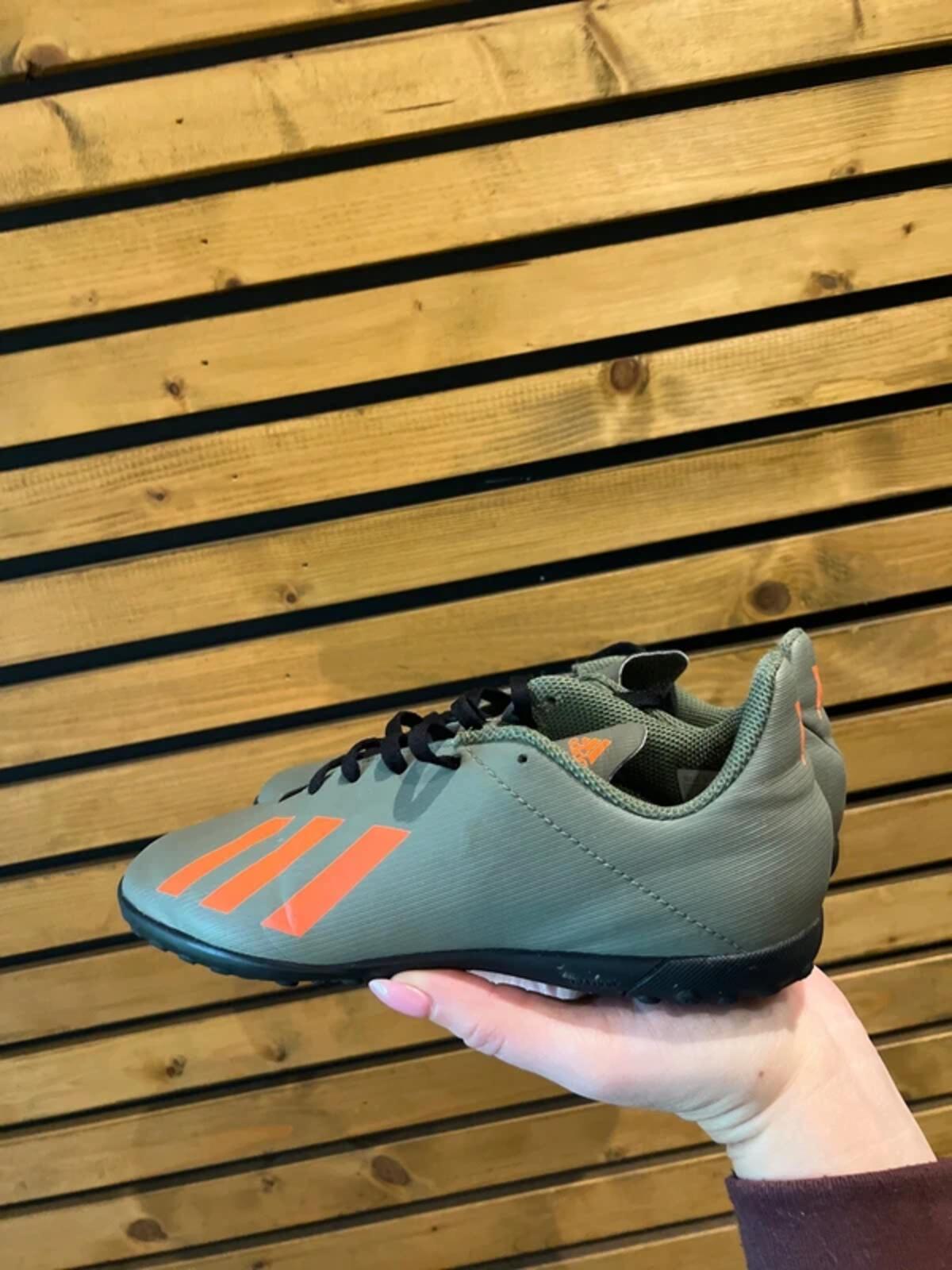 Adidas X 19.4 Khaki TF Football Boots UK4