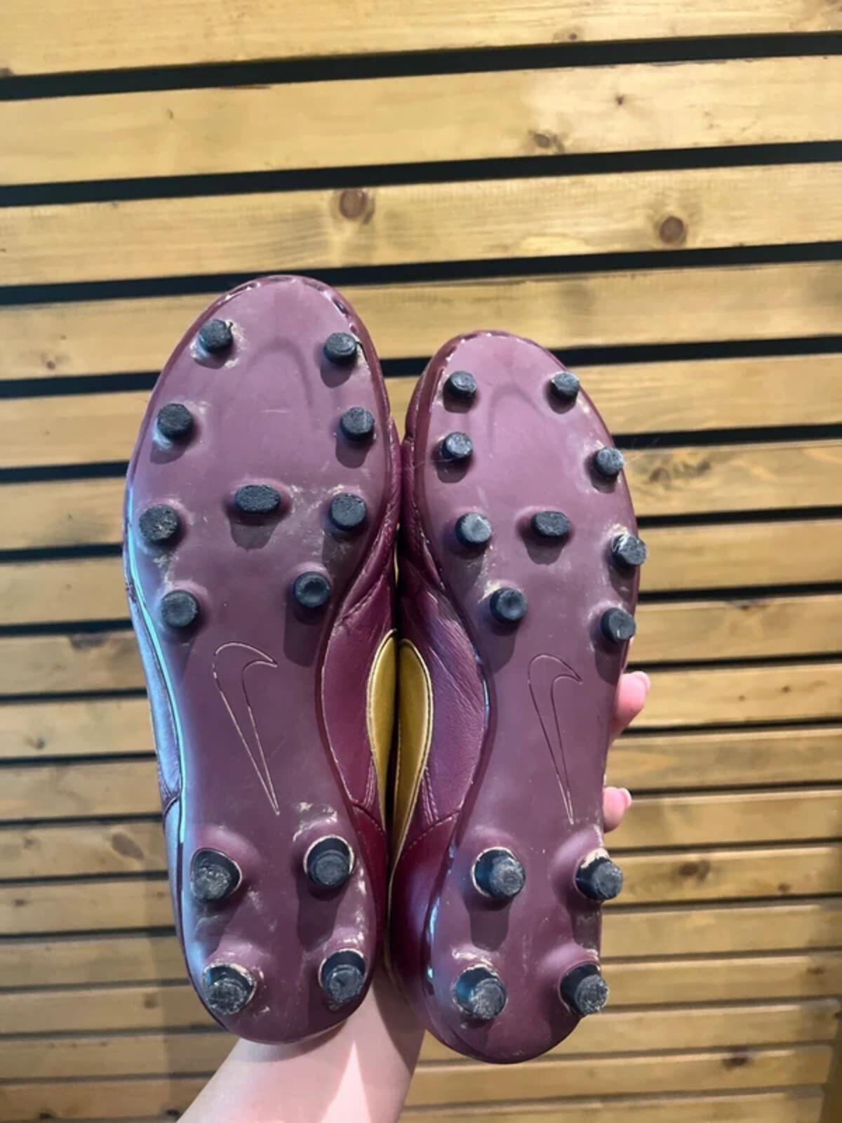 Nike The Premier II FG Leather Purple Football Boots UK7