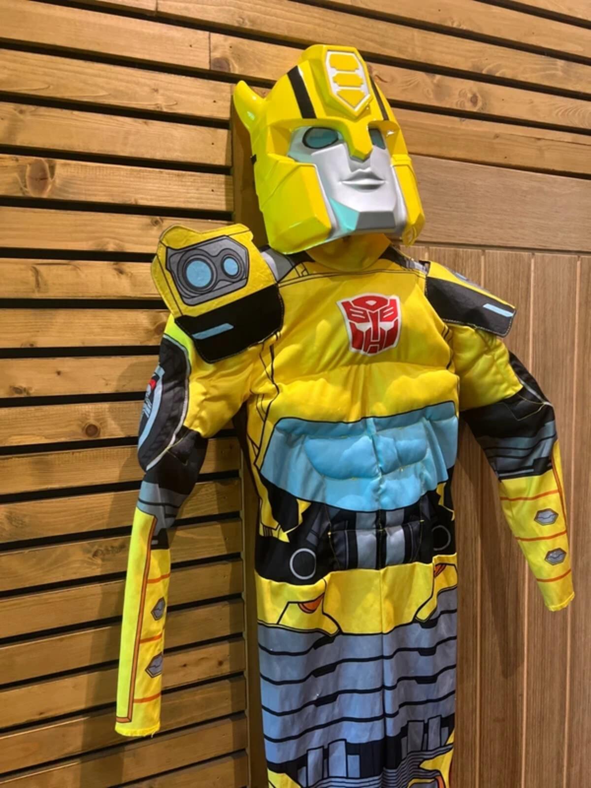 Transformers Hasbro Bumblebee Fancy Dress Costume & Mask 7-8Y