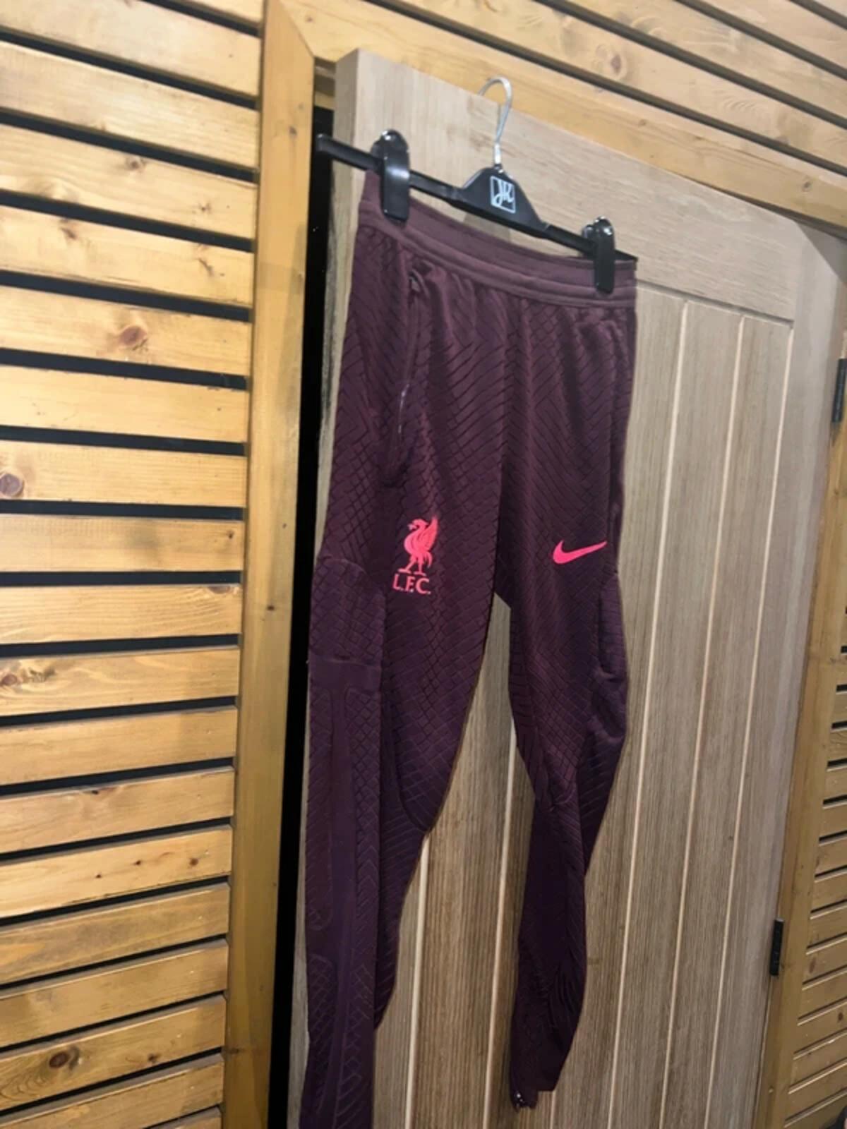 Liverpool FC Nike Strike Slim Fit Burgundy Joggers XS