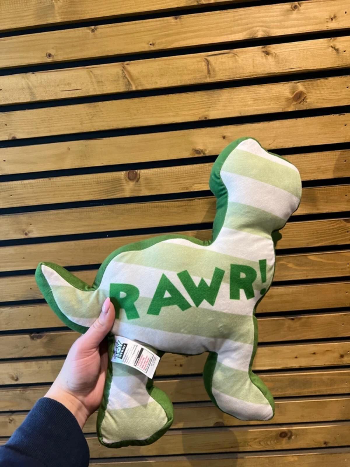 Disney Pixar Toy Story T Rex Dinosaur Plush Cushion Toy
