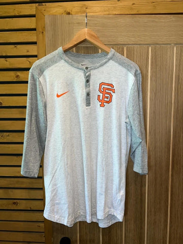 MLB San Francisco Giants 3/4 Sleeve Baseball Top M