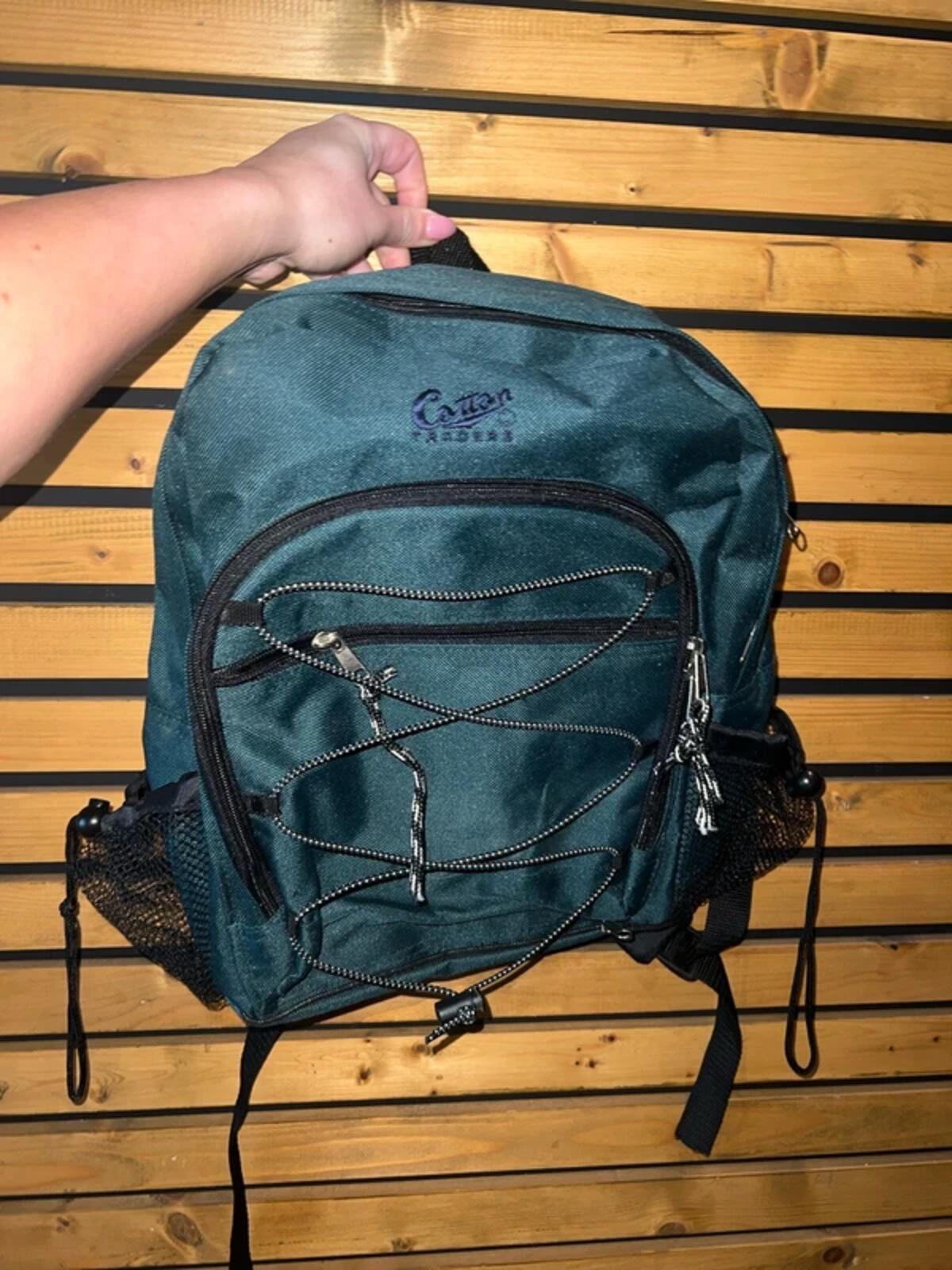 Cotton Traders Green Walking Backpack
