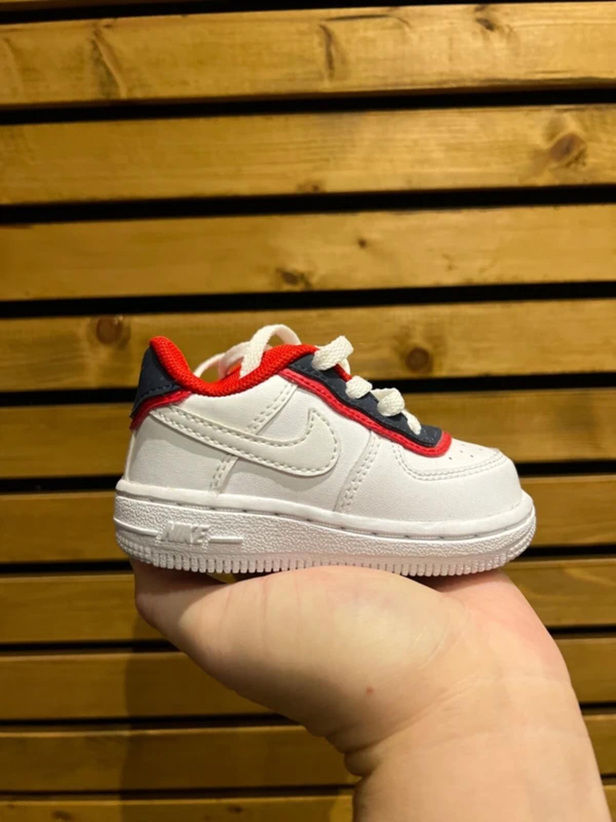 Nike Air Force 1 One LV8 Double Layer White Trainers UK3.5