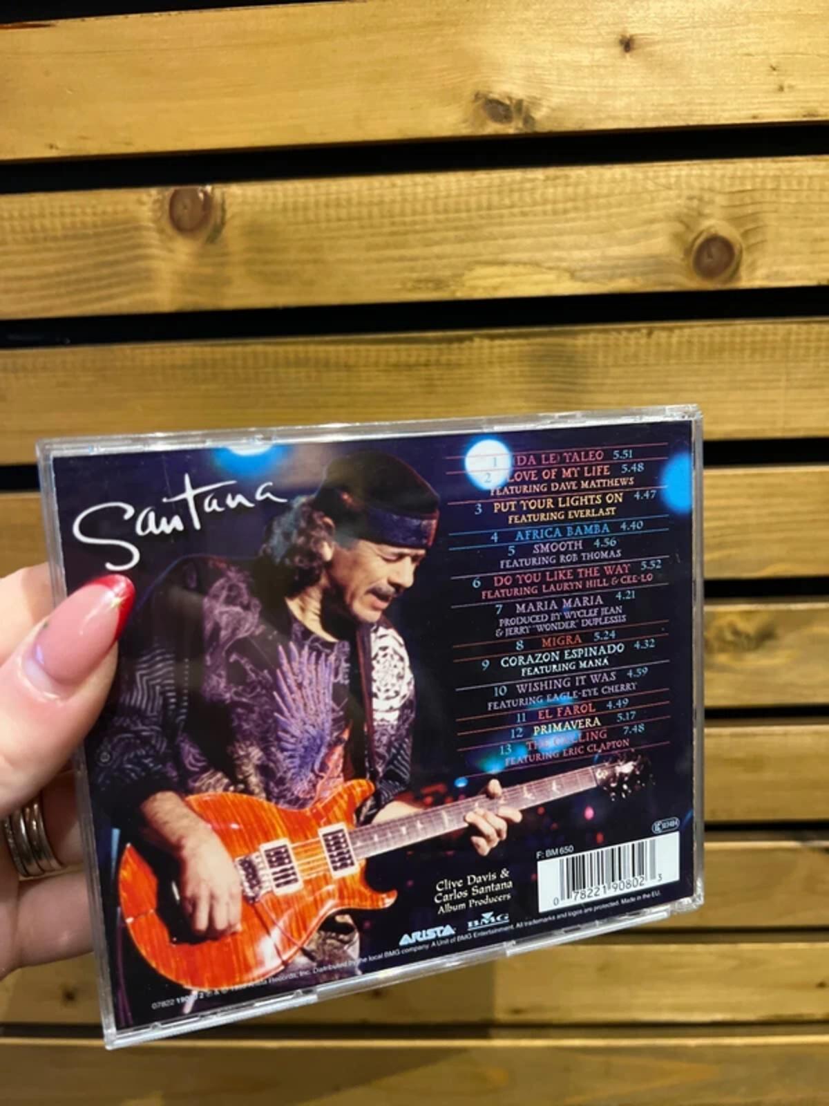 Santana Supernatural Vintage 1999 Guitarist CD