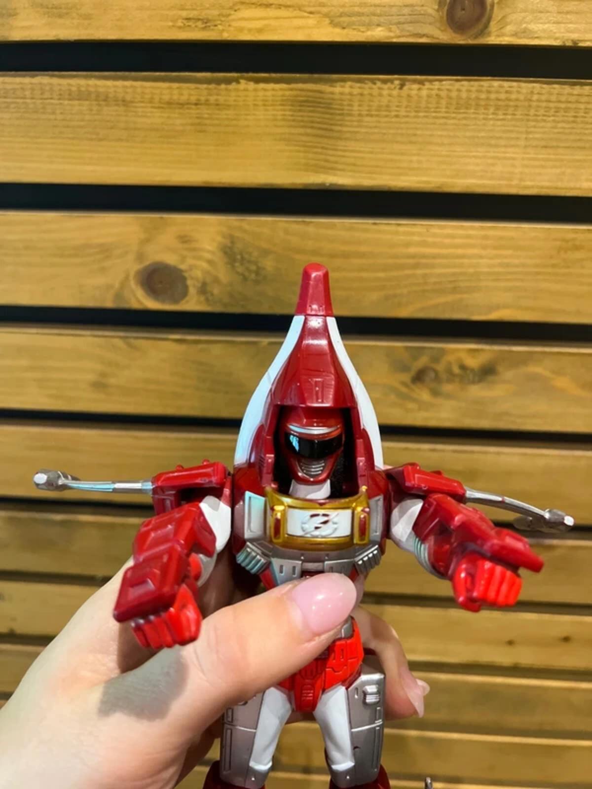 Vintage 2007 Power Rangers Operation Overdrive Moto Morph Action Figure Toy