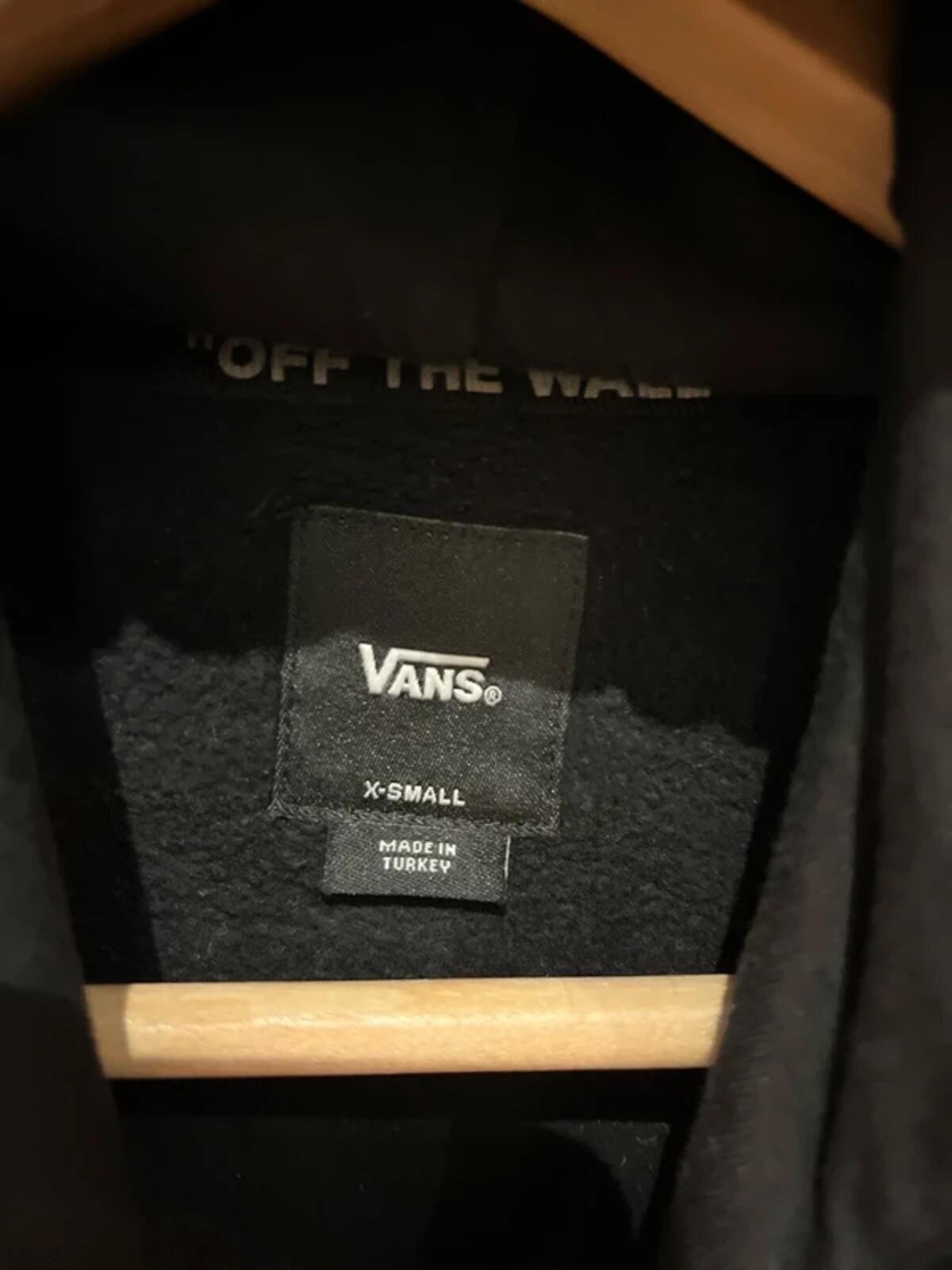 Vans Black Skate Graphic Hoodie XS