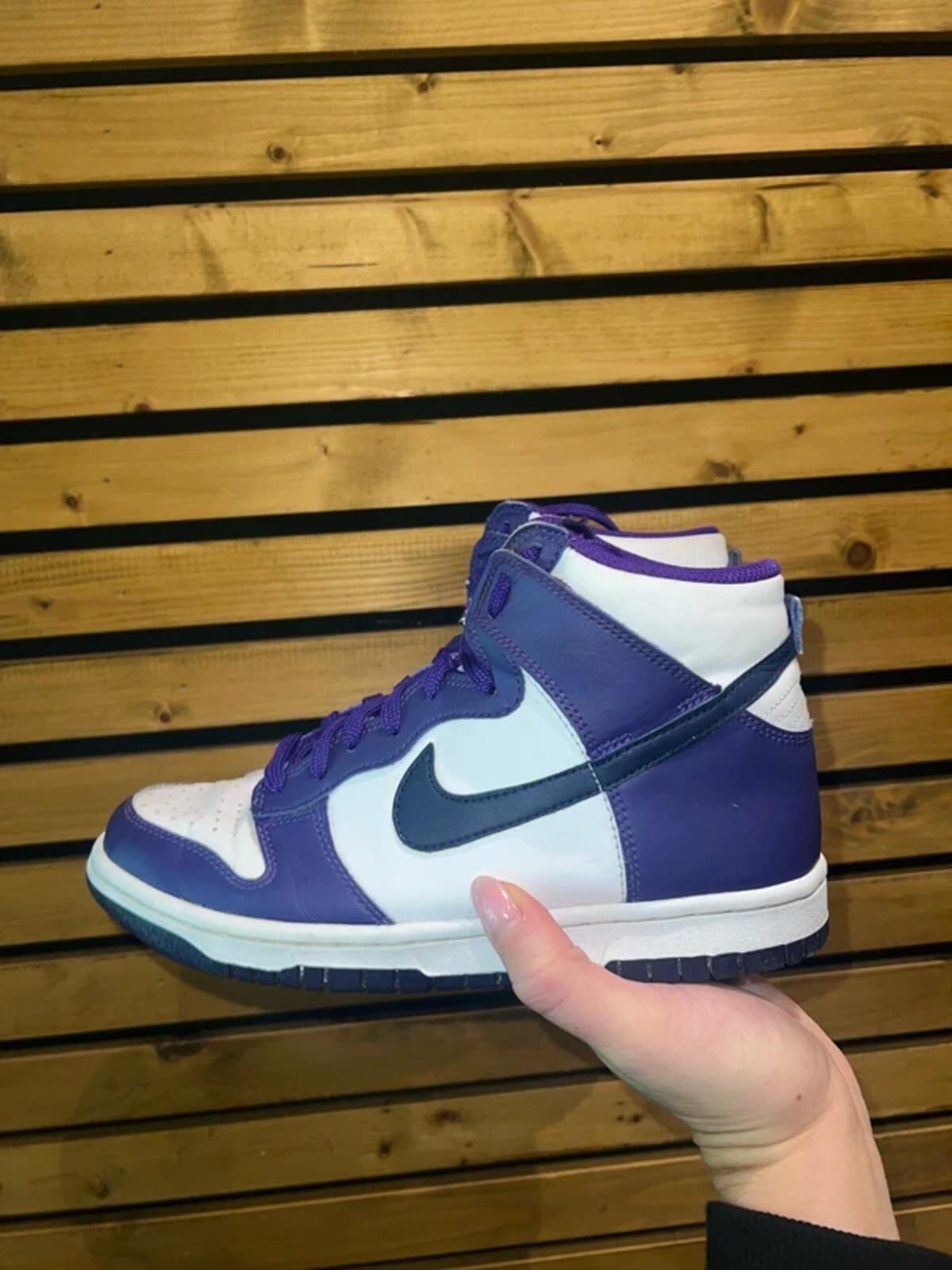Nike Dunk High Electro Purple Trainers UK5
