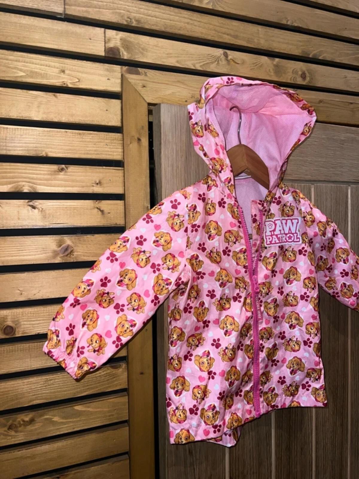 Paw Patrol Pink Showerproof Rain Jacket 18-24m