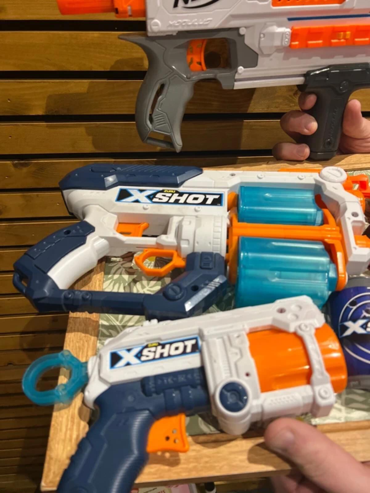 Nerf & Zuru X Shot Toy Gun Set Bundle