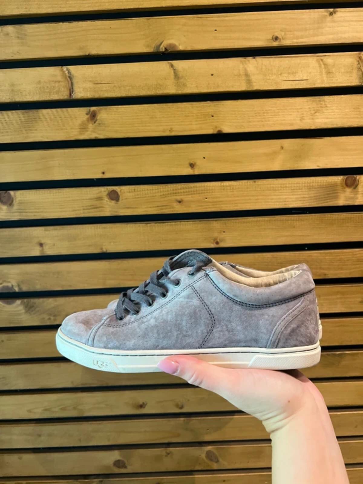 UGG Grey Suede Trainers UK6.5