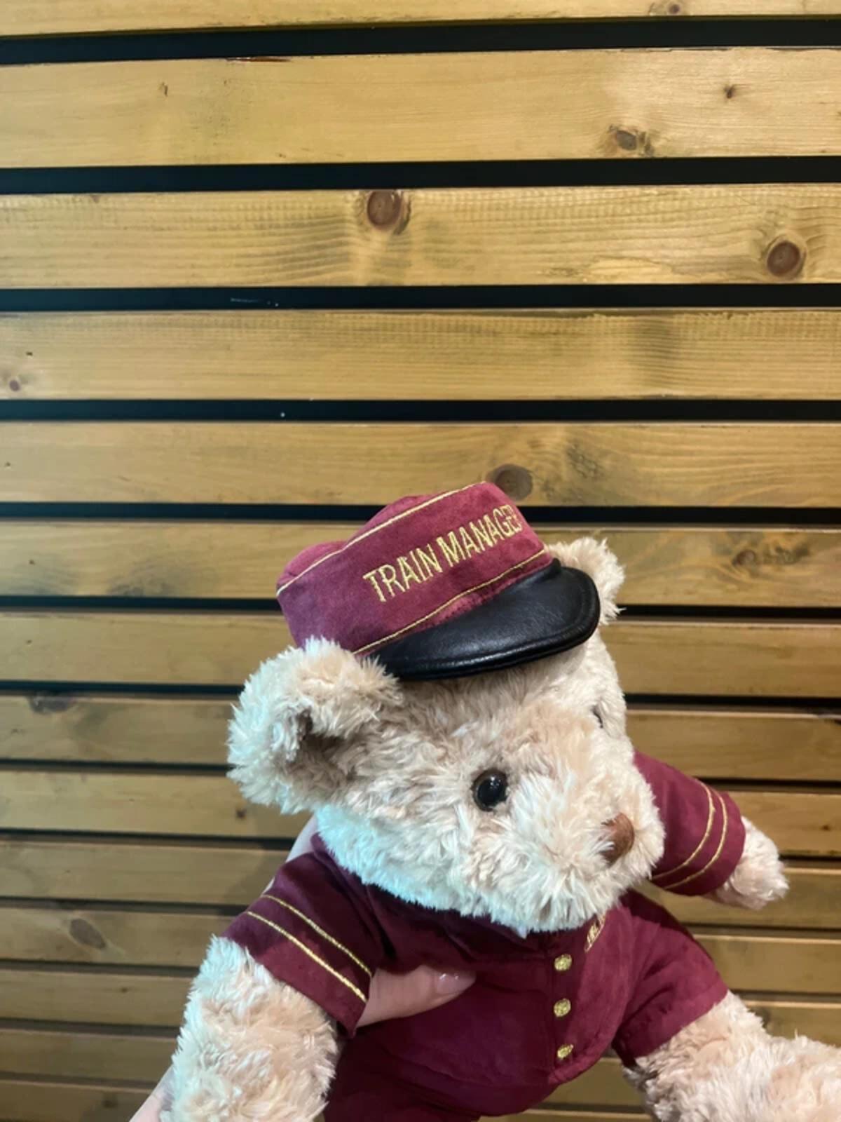 The Statesman Train Manager Teddy Bear