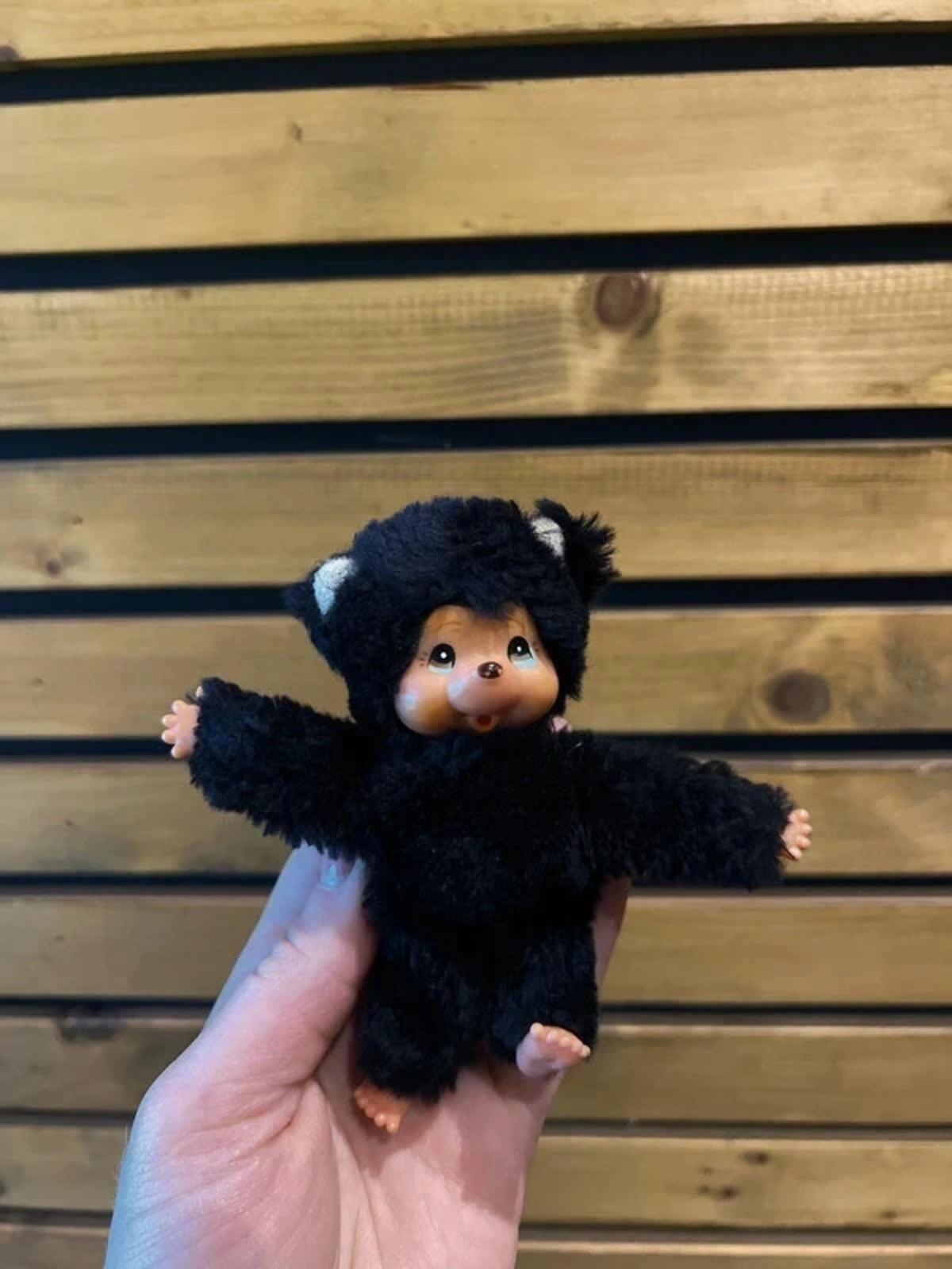 Vintage 1980s Japanese Monchhichi Toho Doll Toy Monkey