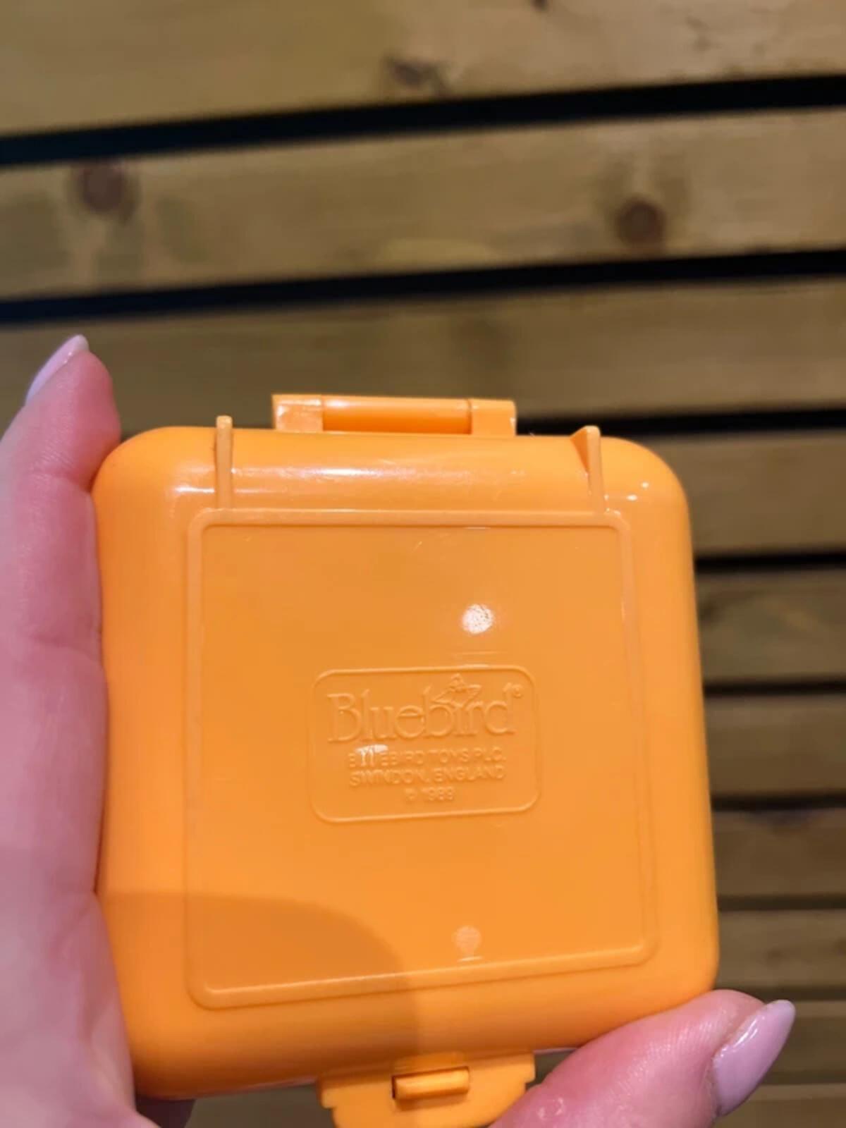 Polly Pocket Vintage 1989 Orange Townhouse Compact Playset