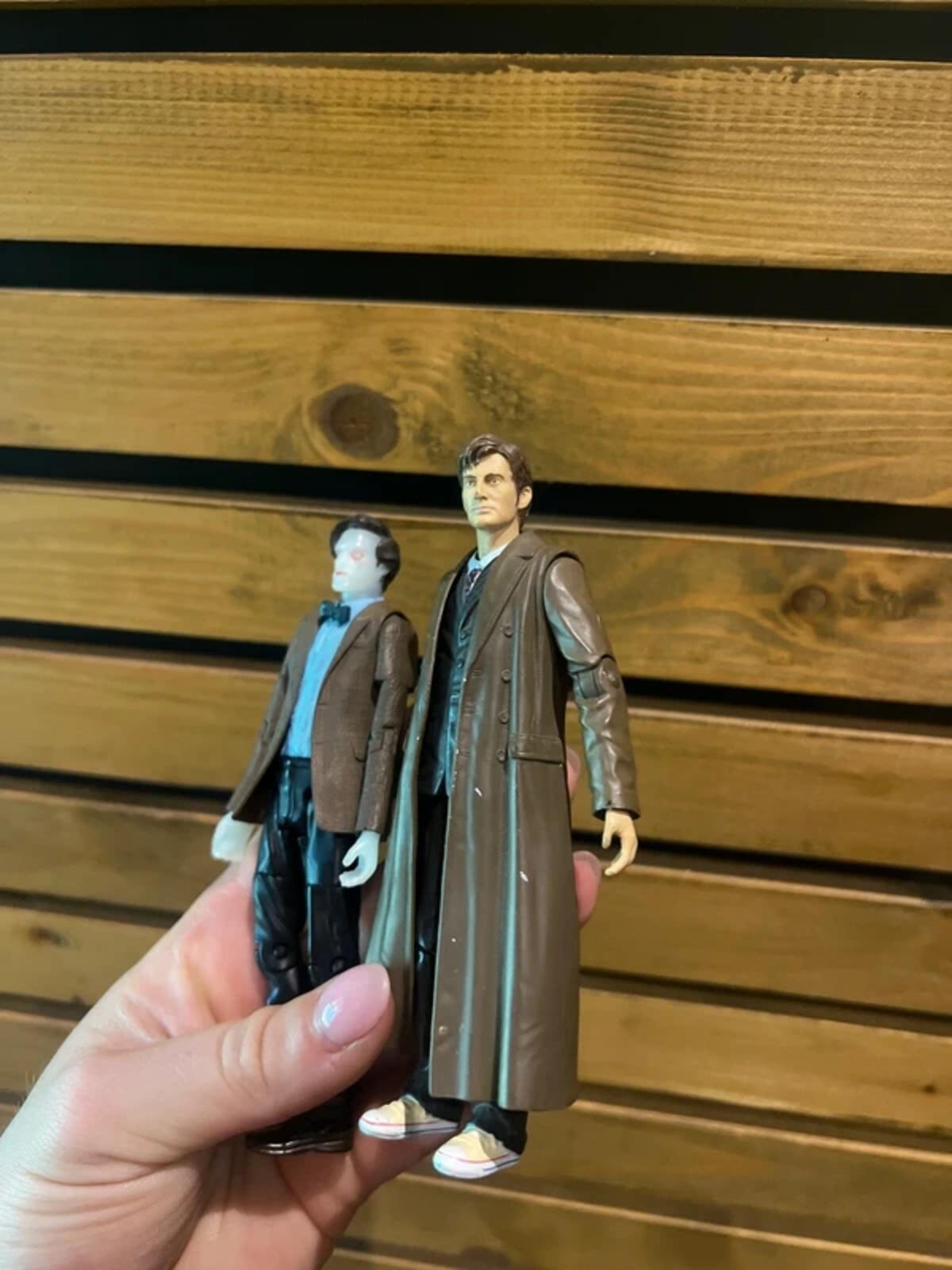 Vintage 2000's Doctor Who Figurines Bundle (5)