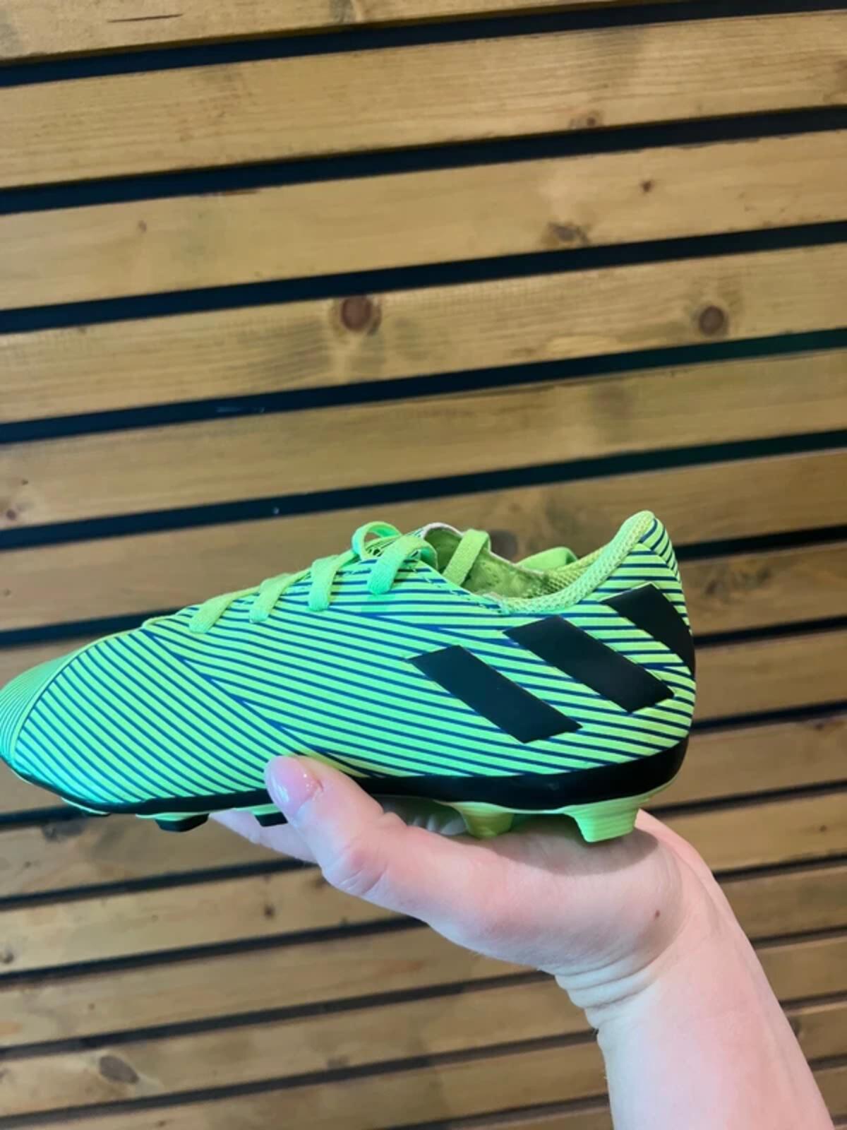 Adidas Nemeziz 19.4 Lime Green Football Boots UK2