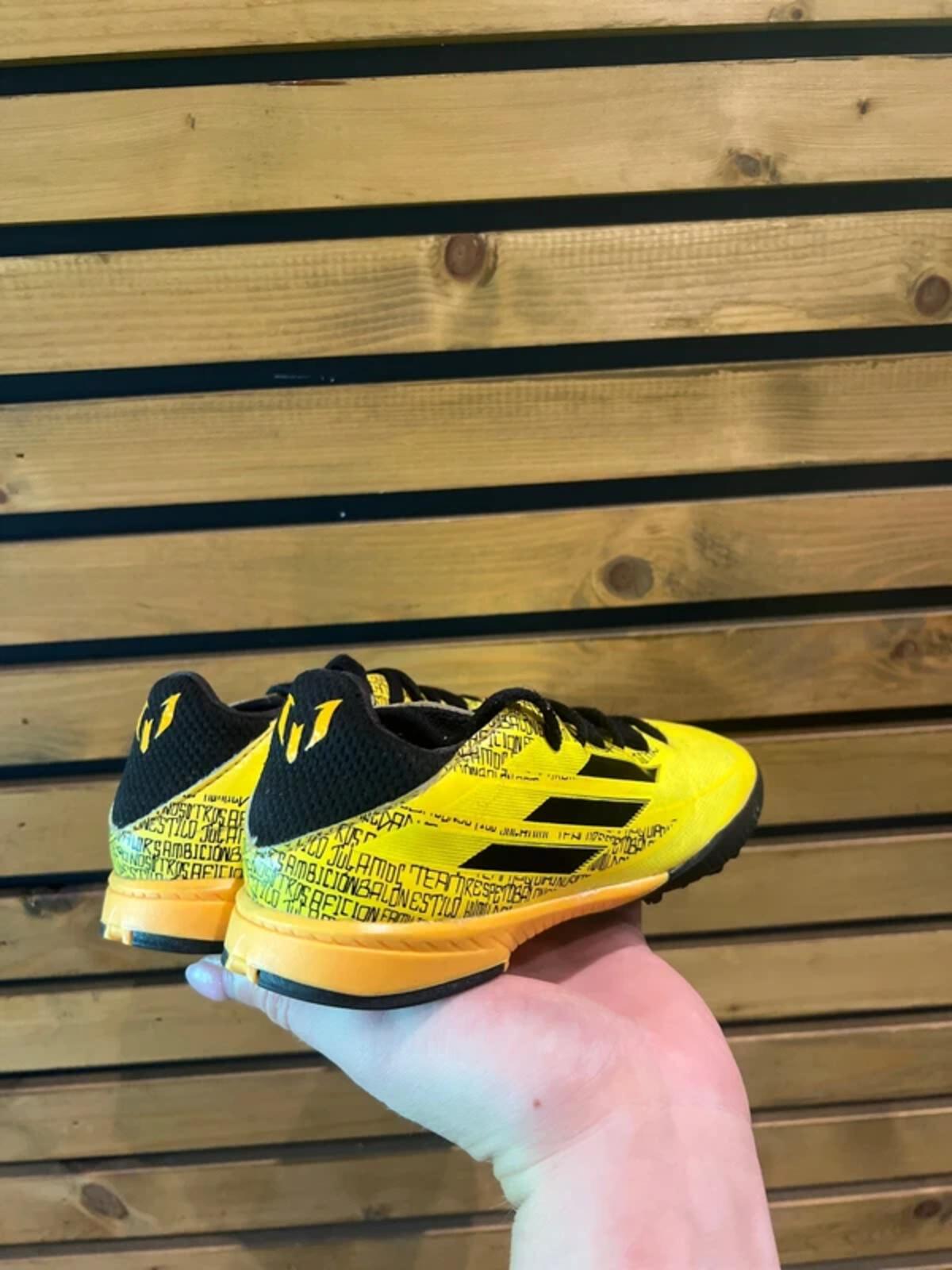 Adidas X Speedflow Messi.3 TF Yellow Football Boots UK 12K