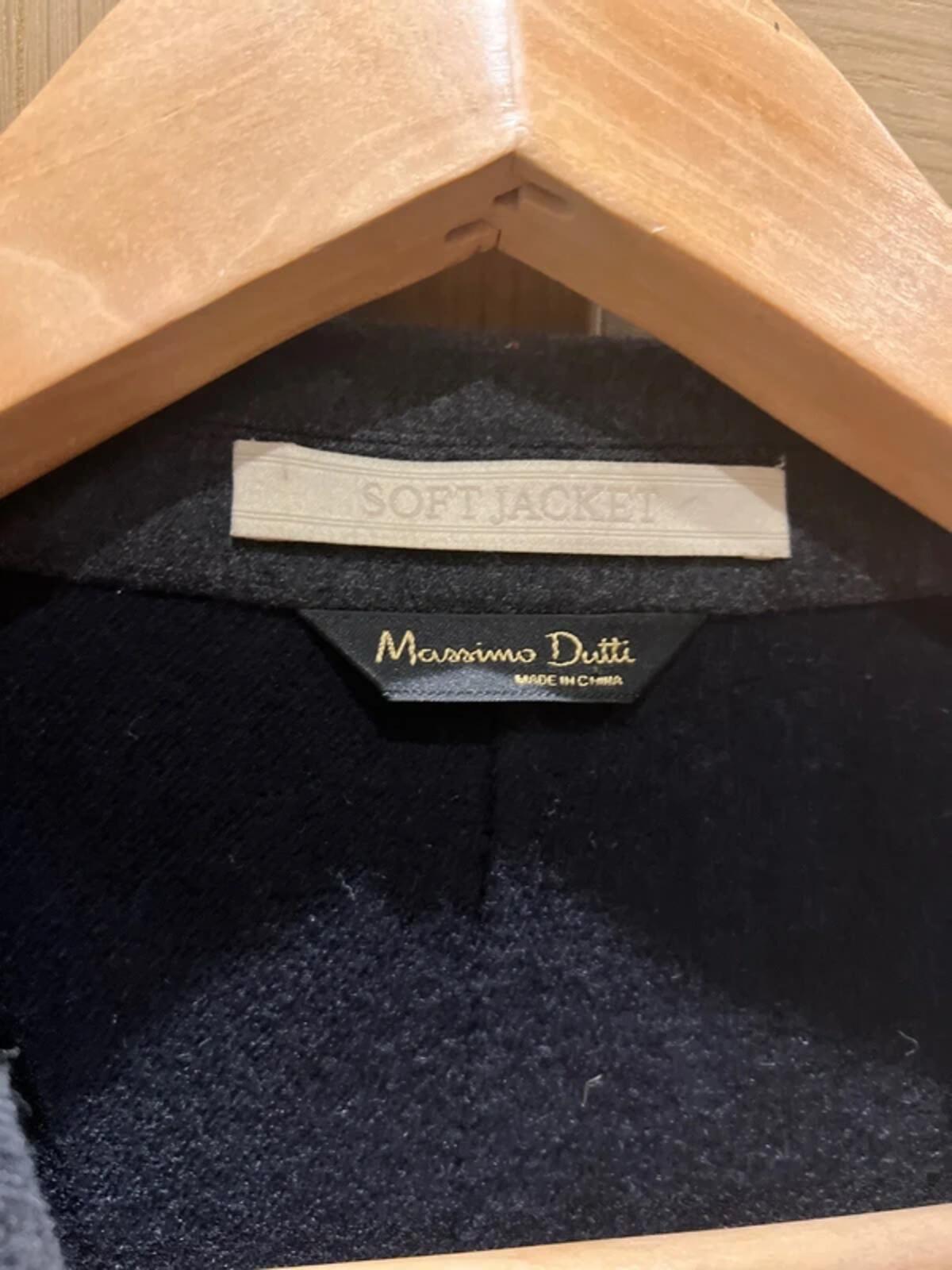 Massimo Dutti Grey Wool Blazer S/M