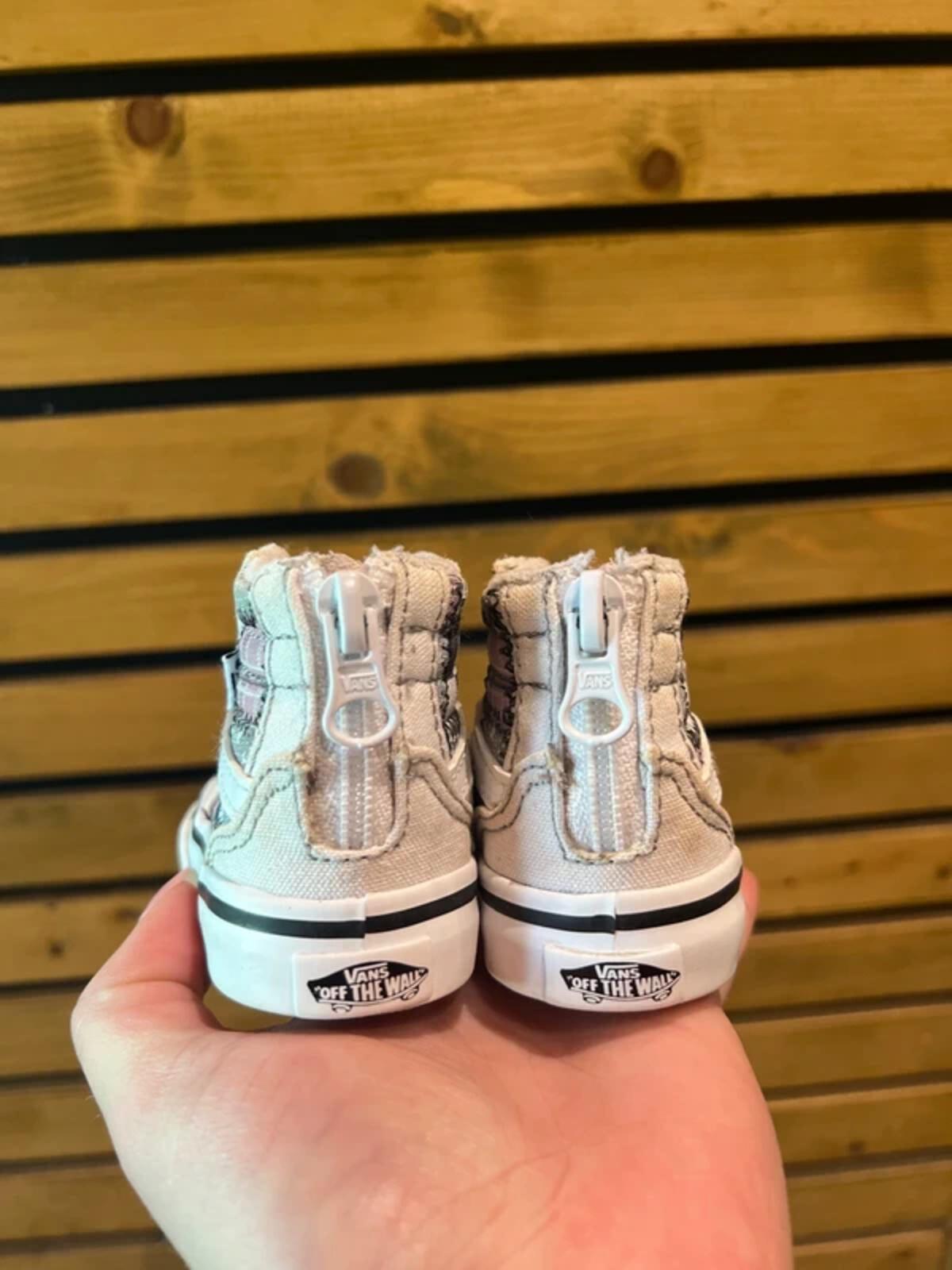 Vans High Patchwork Trainers UK3.5