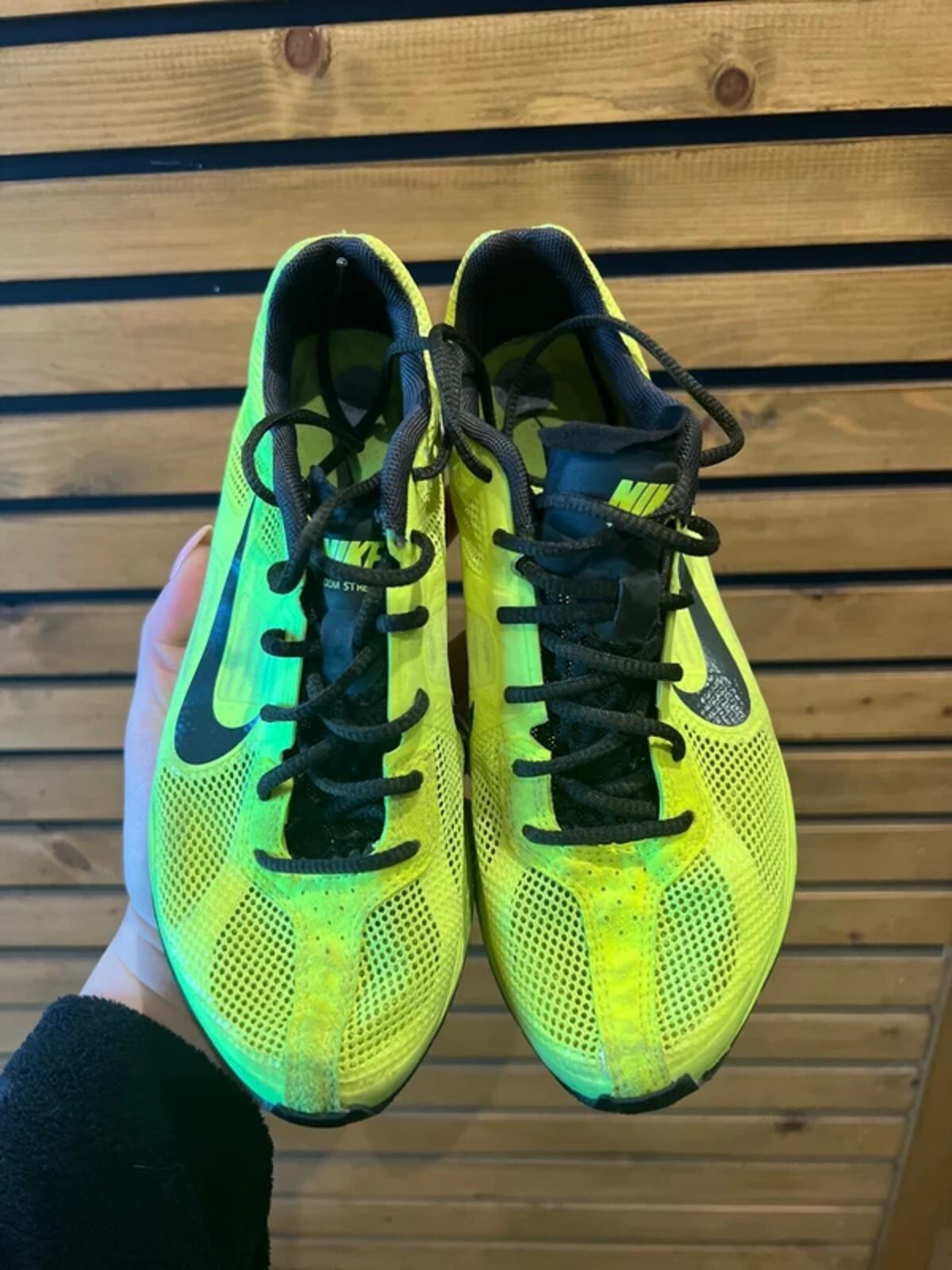 Nike Zoom Streak 4 Volt Green Running Trainers UK4.5
